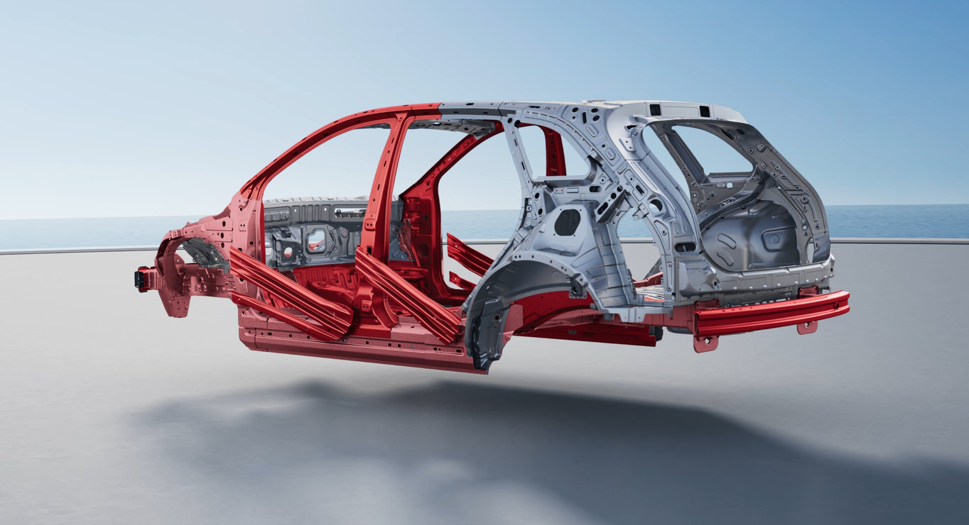 尚界 H5 的强悍车身骨架