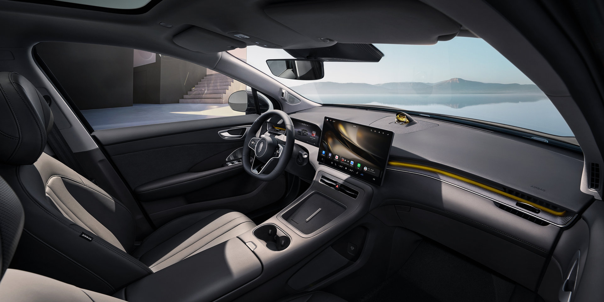 尚界 H5 夜阑灰内饰