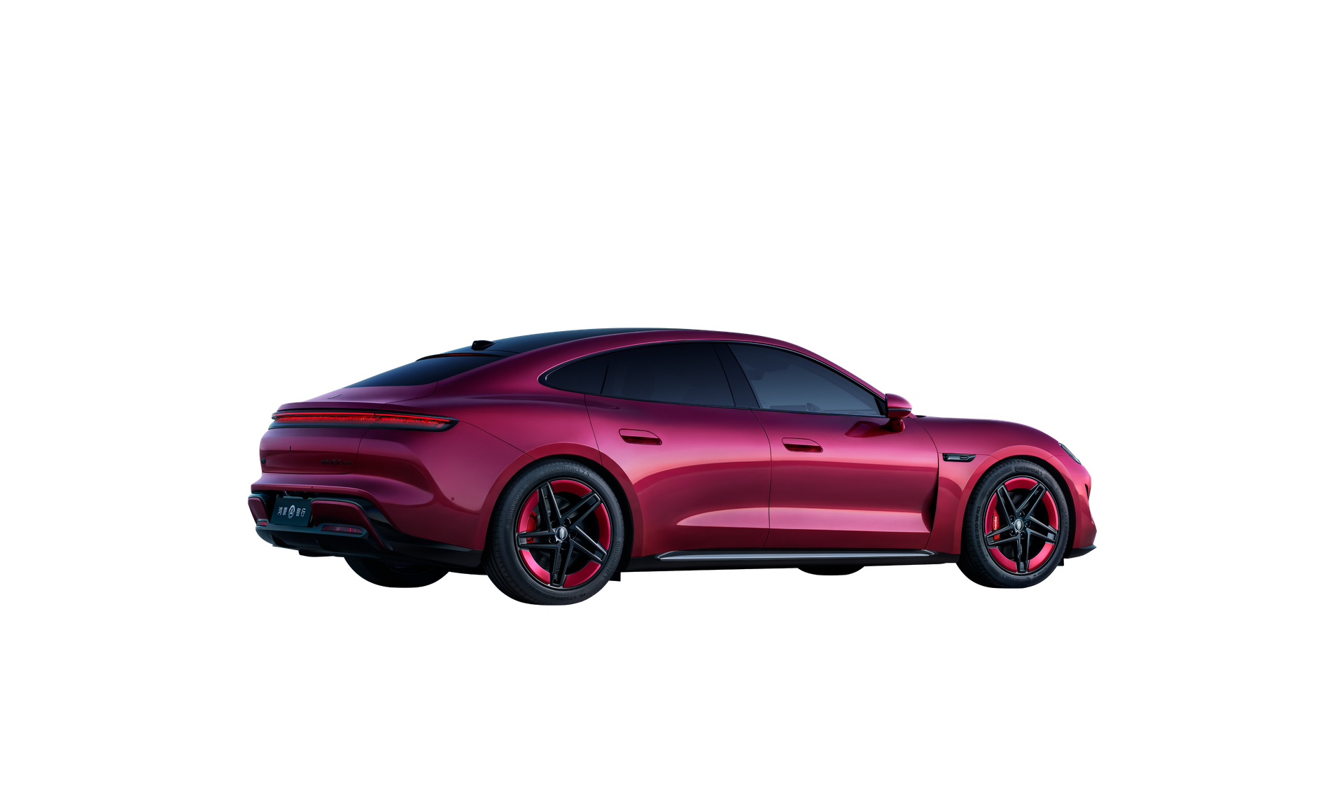 电光紫粉色尚界 Z7