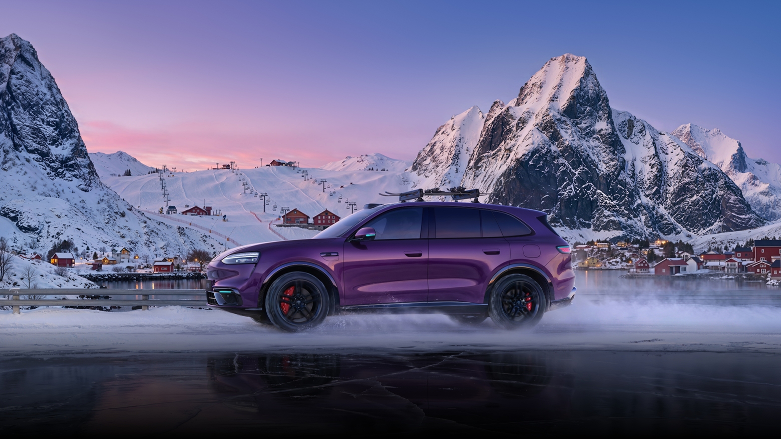 问界 M6 红色卡钳