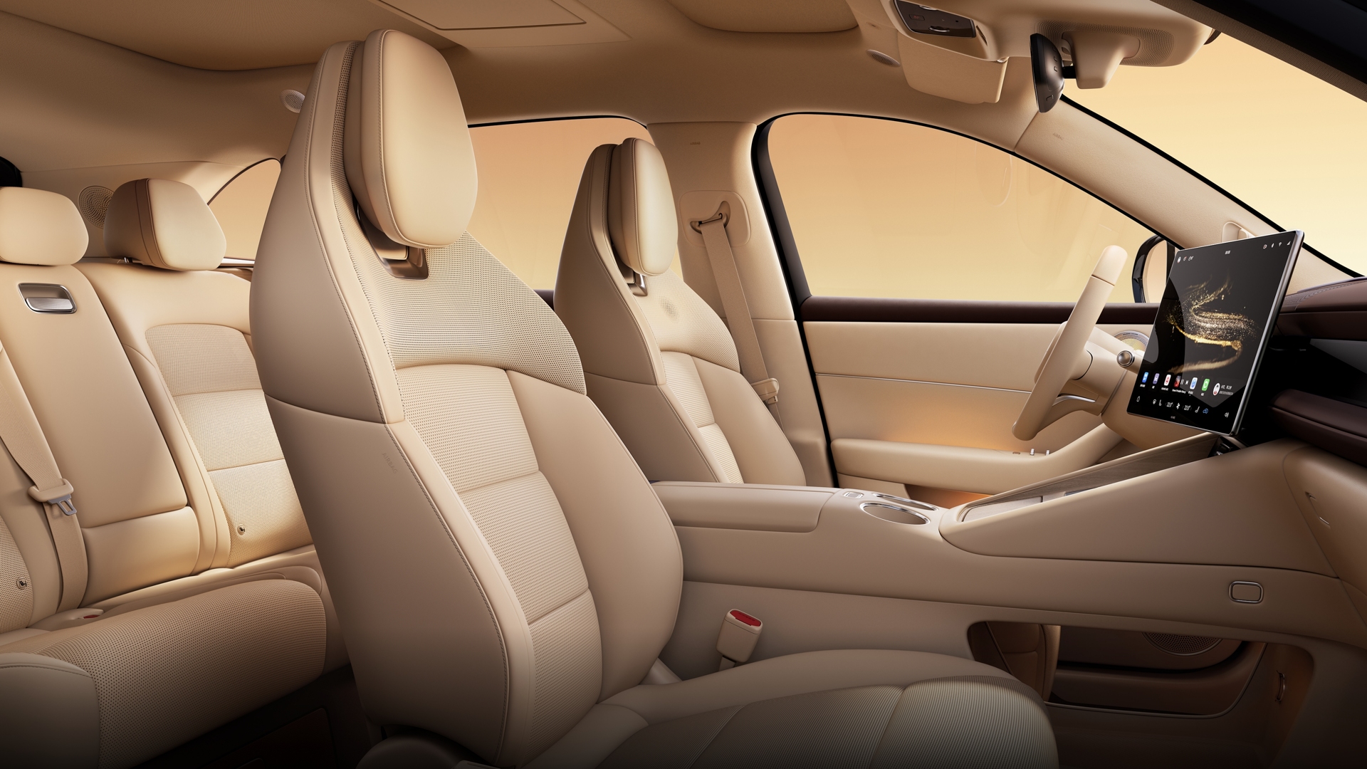 问界 M6 韶华杏内饰