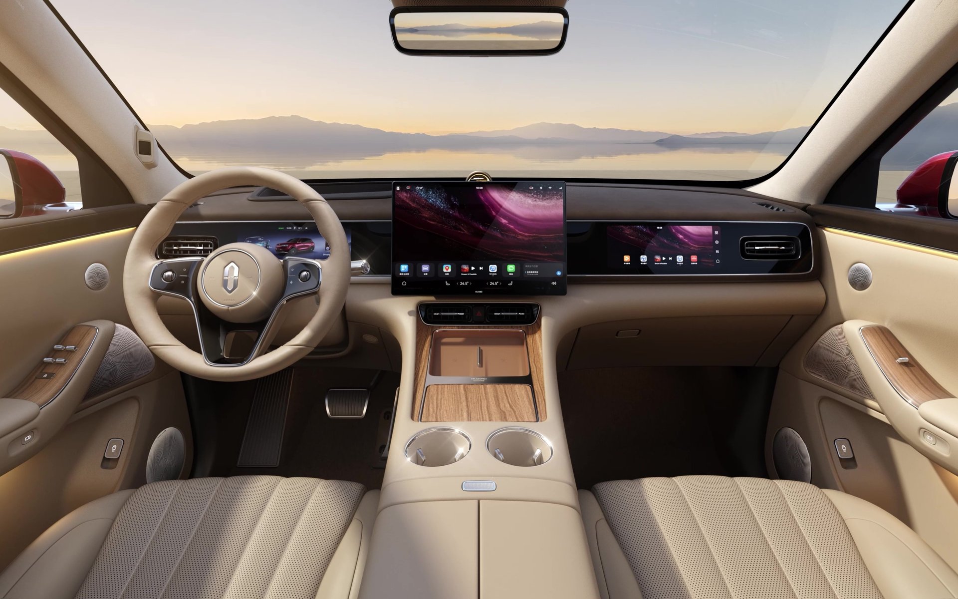 问界 M7 环抱式座舱