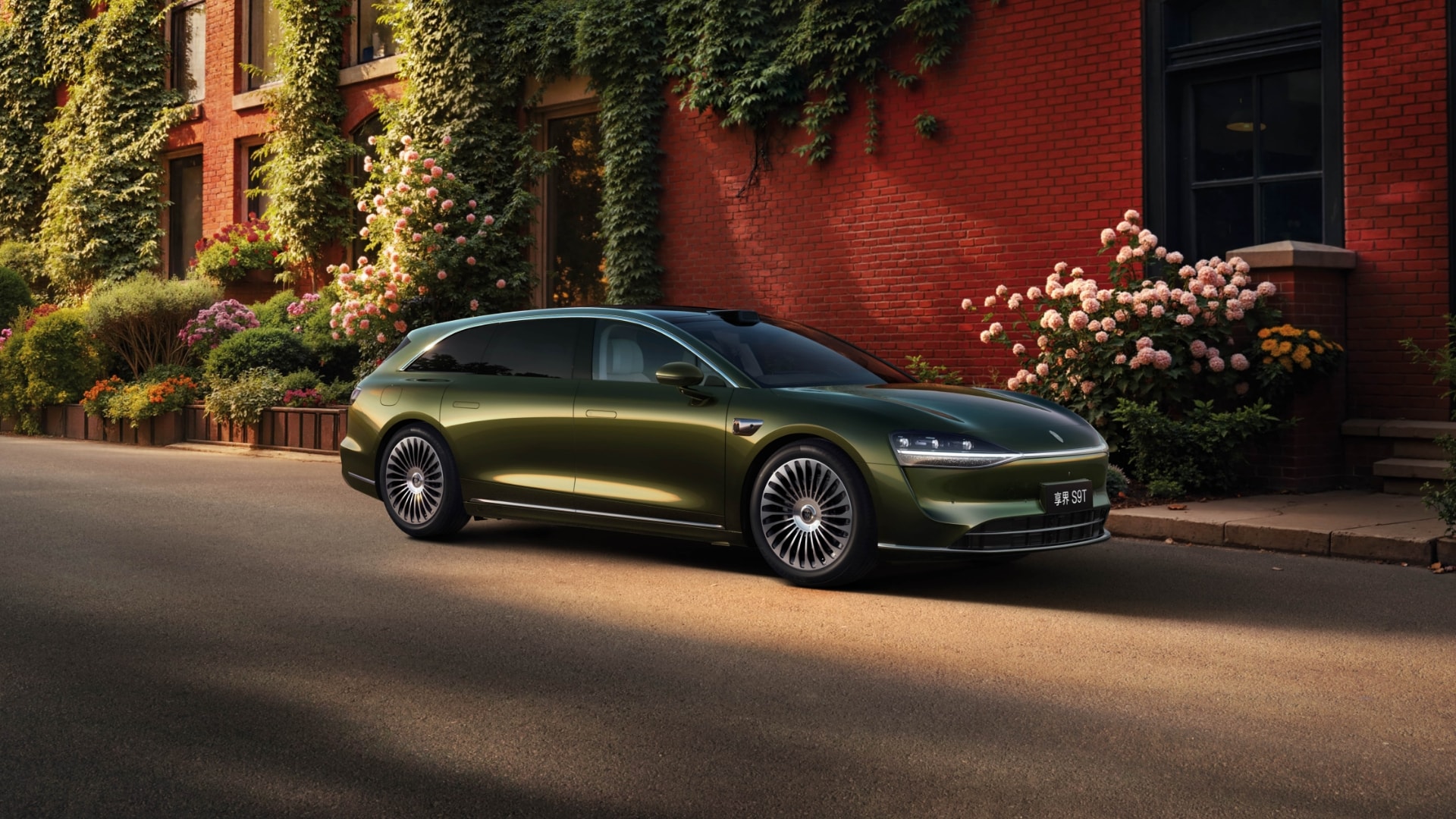 享界 S9T 仙踪绿外观