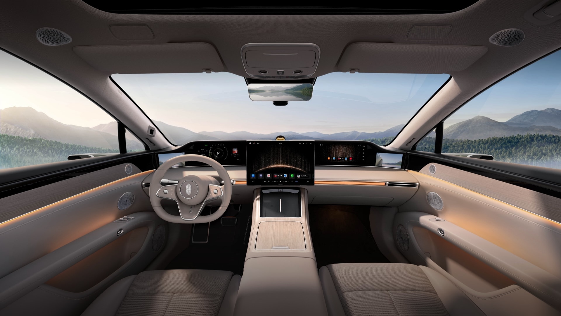 享界 S9T 前排视图