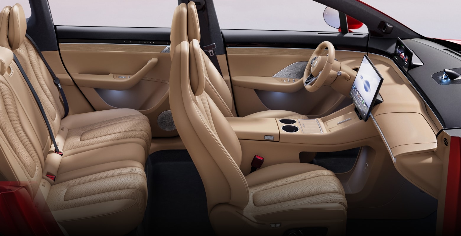 智界 R7 琥珀棕内饰