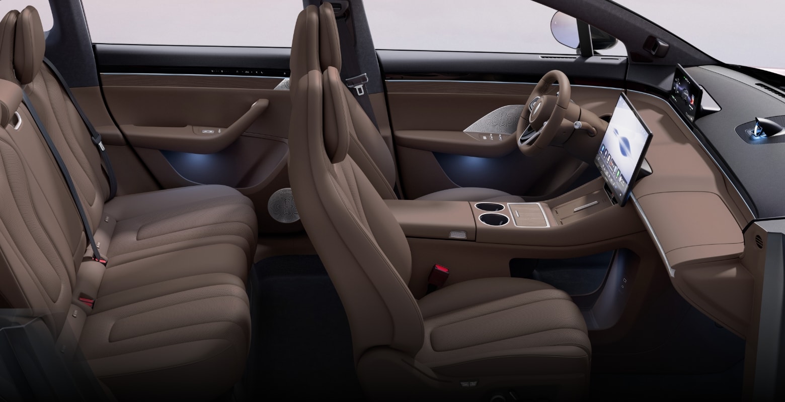 智界 R7 松露棕内饰