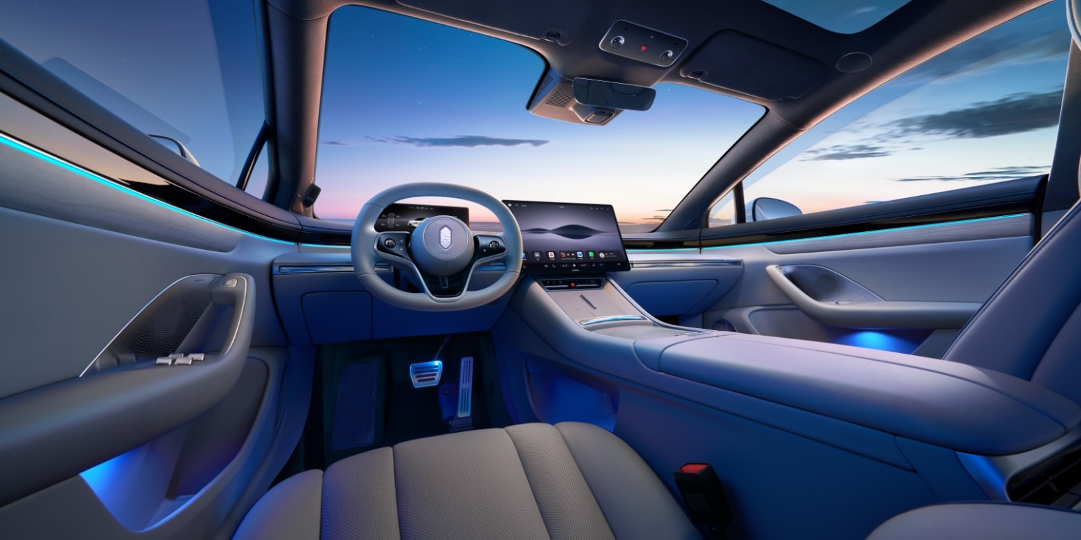 智界 新S7 月影灰色内饰