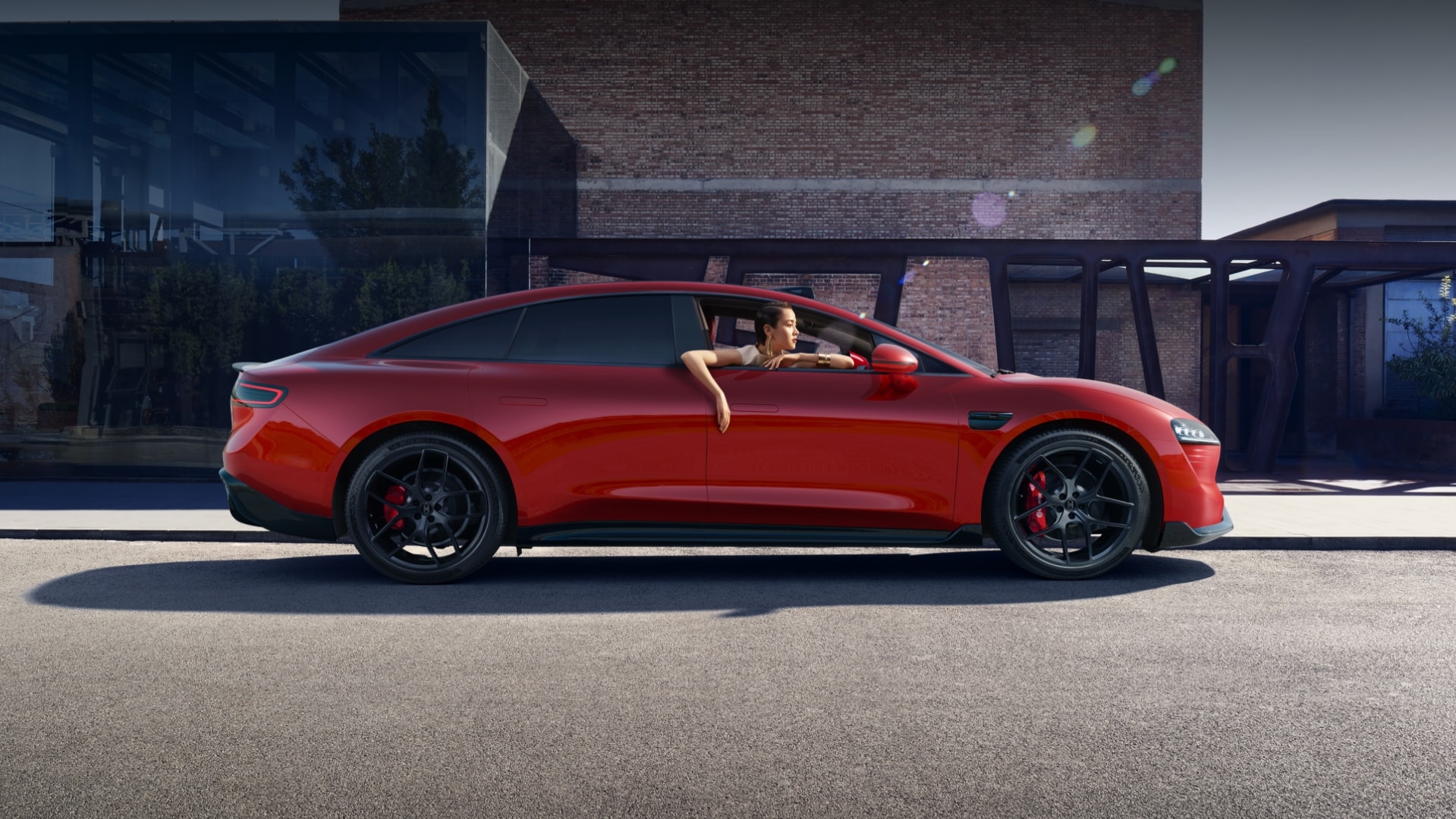 智界 新S7 大都会红