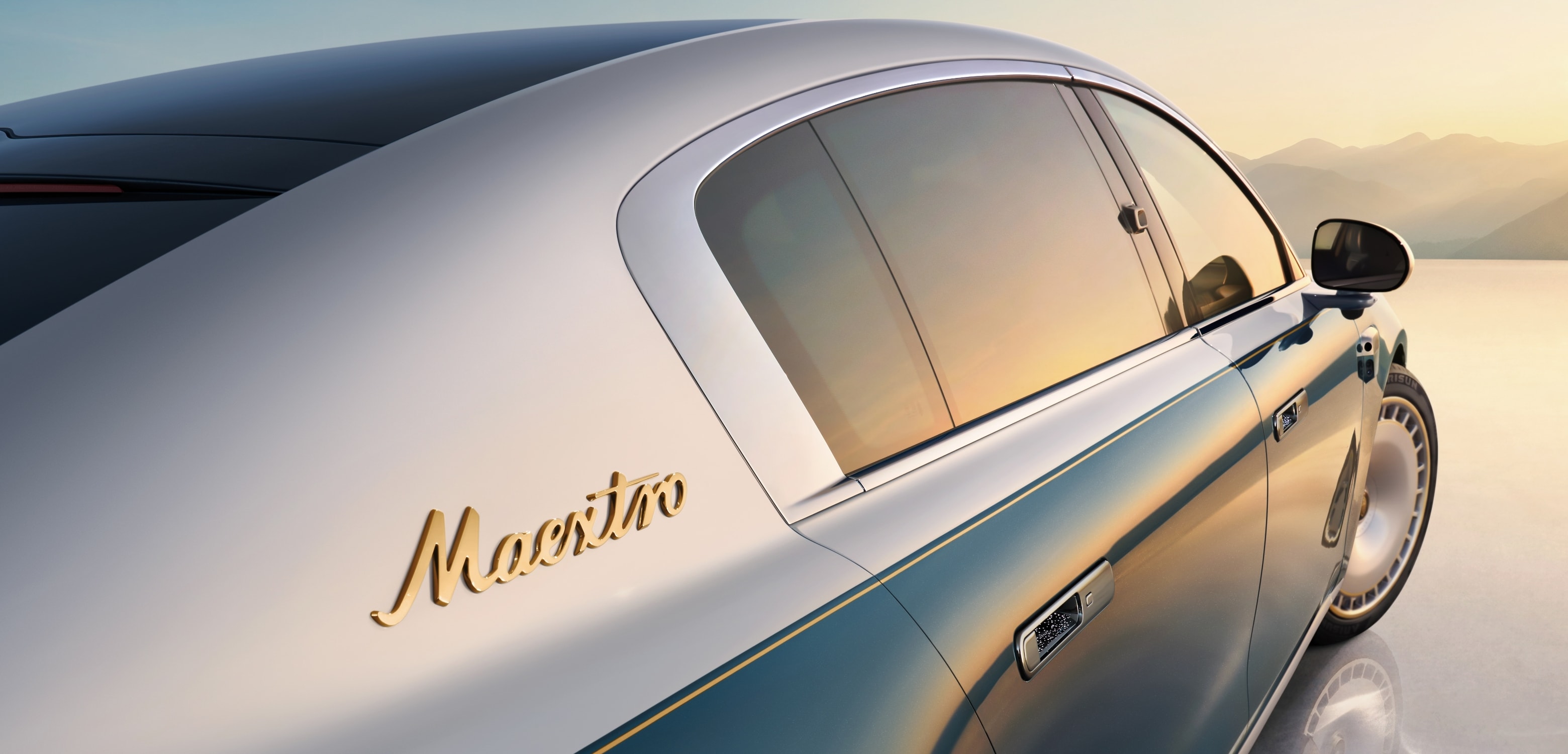 尊界 S800 Grand Design 典藏大观侧面 MAEXTRO logo