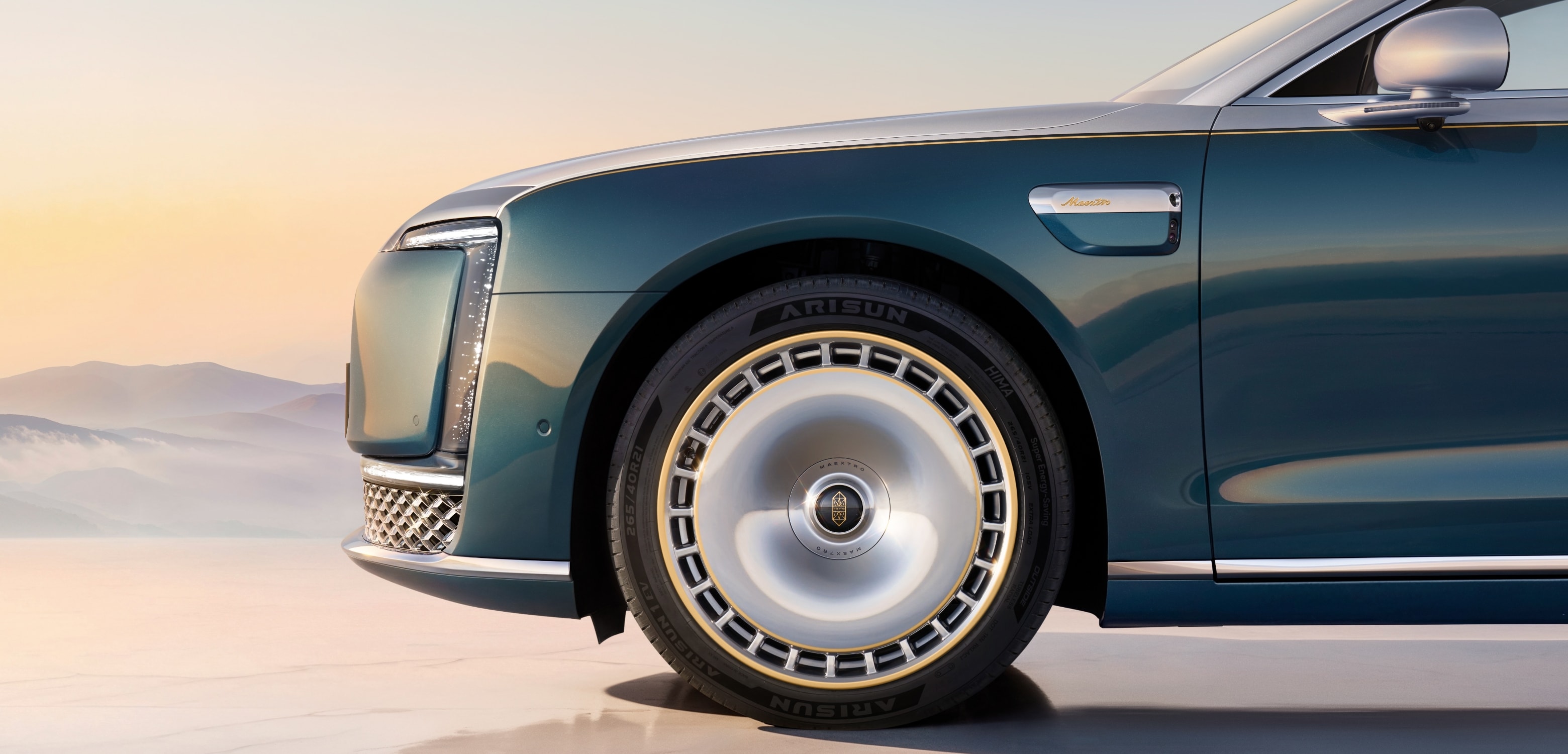 尊界 S800 Grand Design 典藏大观日曜金环锻造轮毂